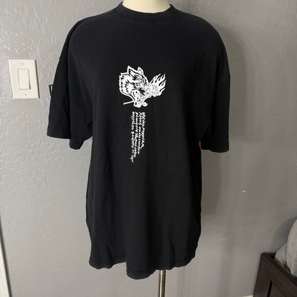 Darc Sport X Civil Regime Eternal Fire Premium Tee, Black, M - Picture 1 of 5